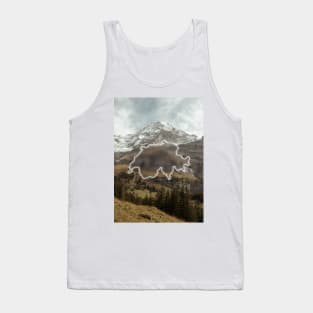 Switzerland Country Map | Luminous Landscapes Tank Top